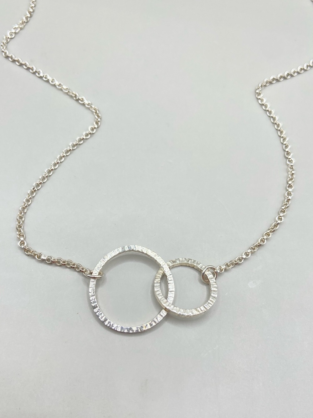 Silpada Sterling Silver Sweet Circles Pendant Necklace N2297